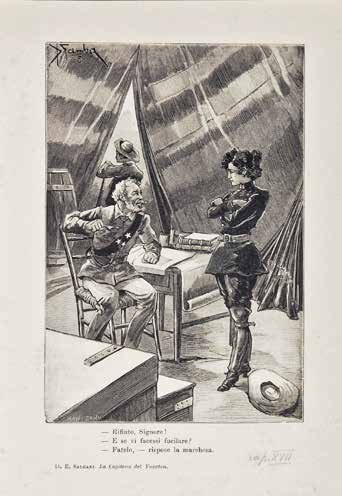 Salgari, La capitana dello Yucatan (Donath, 1899) illustrazione di Pipein Gamba