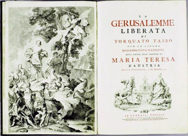 T. Tasso, La Gerusalemme liberata, Venezia, Gianbattista Albrizzi, 1745