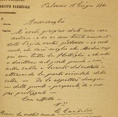 Autografi di Giuseppe Garibaldi e Famiglia!