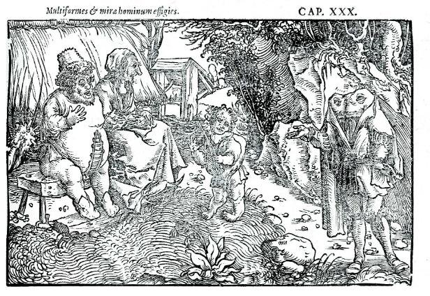 Plinio, Naturalis Historia, 1582; Weiditz. Le mostruosità della Natura