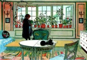 Carl Larsson, Illustrazione per Hett hem, 1899