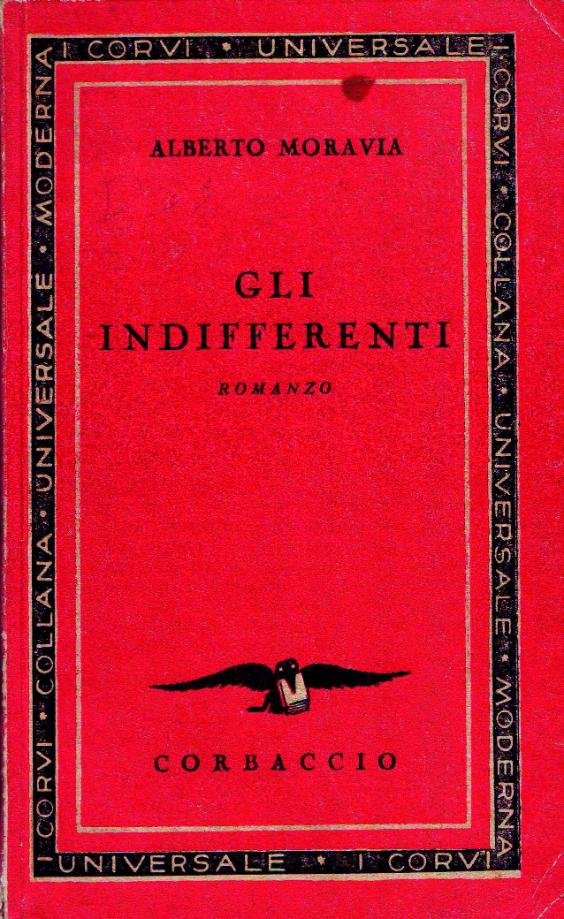 Alberto Moravia, Gli Indifferenti. L’edizione economica nei Corvi di Corbaccio del 1933