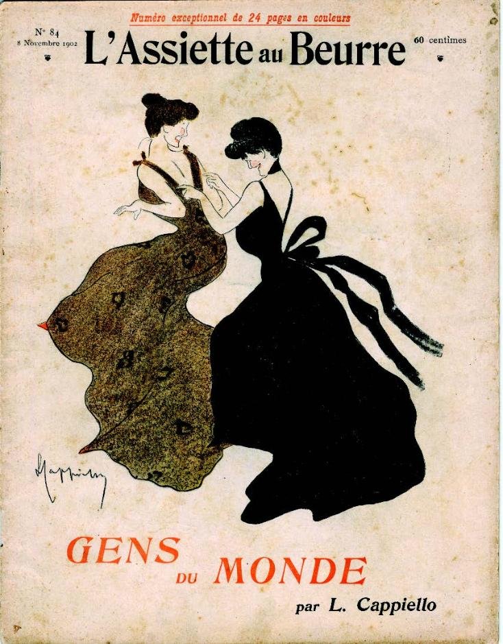 Assiette au Beurre - Cappiello - 84, 1902