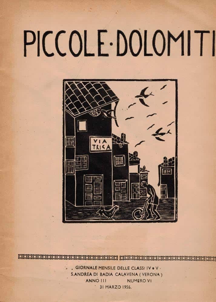 “Piccole Dolomiti”, anno III, numero VI, del 31 marzo 1956