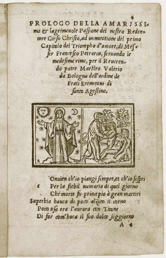 Maestro b: Valerio da Bologna, titolo, c. 4r