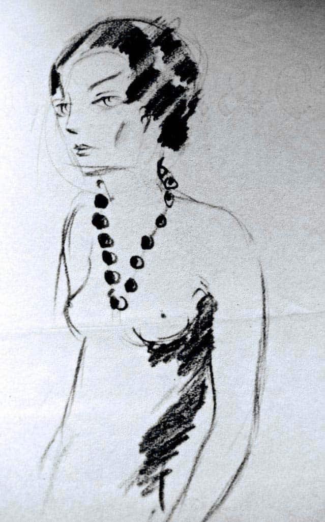 Saint-Exupéry, Probabile nudo di Nelly de Vogüé