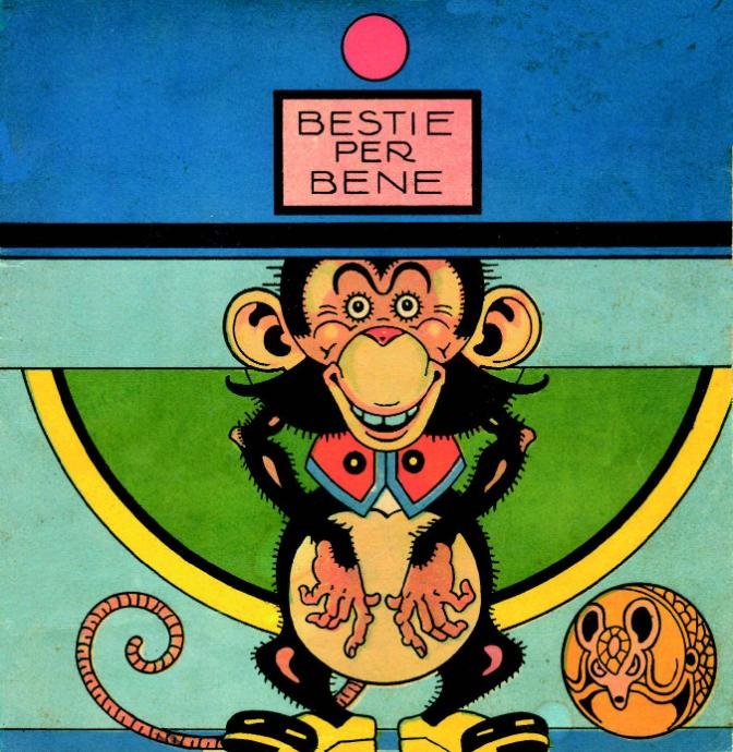 Antonio Rubino, Da Bestie per bene in “La Prescolastica”, Monza, Edizioni Cartoccino, 1928.