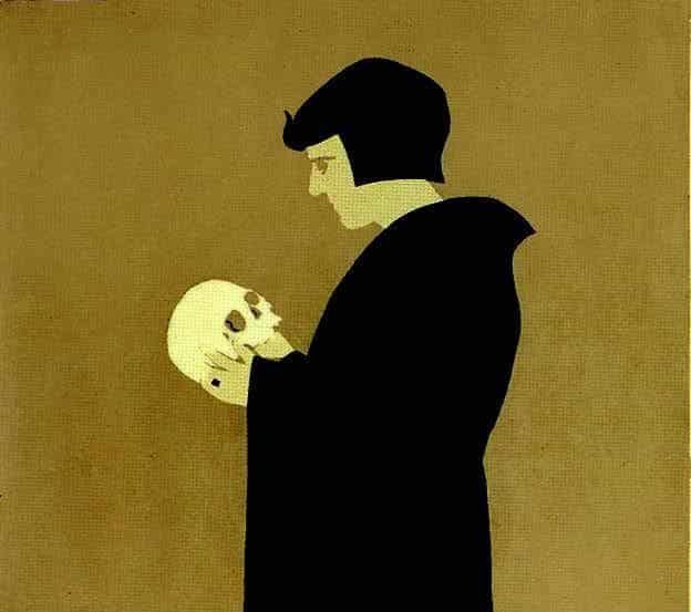 William Nicholson, Hamlet (particolare). Il primo manifesto dell'Artista