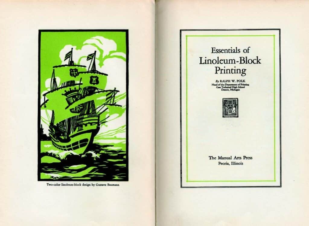 Linoleografia. Arte e Linoleum.