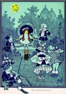 William Wallace Denslow, Illustrazione per Il Mago di Oz, 1900