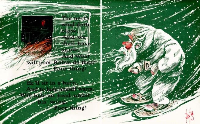 William Wallace Denslow, Mother Goose, 1901. L’opera, molto movimentata graficamente, non ebbe il successo di Wonderful Wizard of Oz