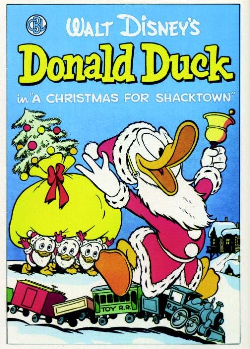 Carl Barks, Copertina dell’albo americano “Donald Duck Four Color” n. 367