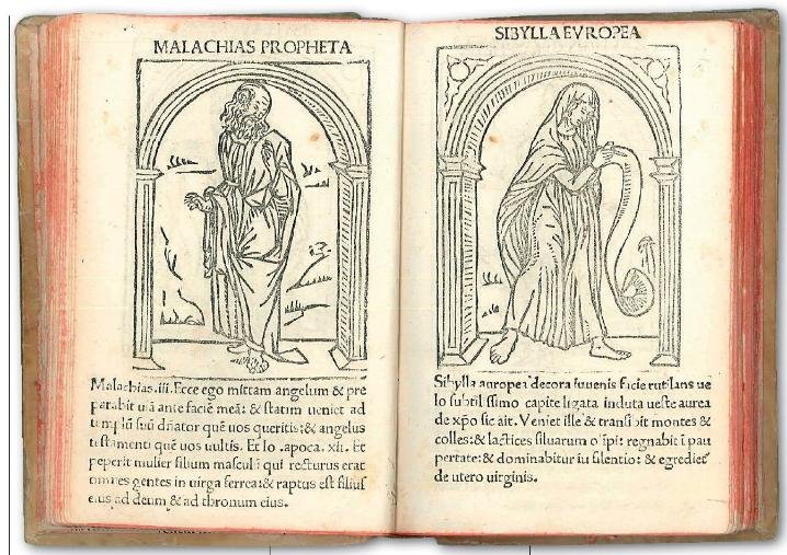 Filippo Barbieri, Opuscula, 1481: Malachia e la Sibylla Europea