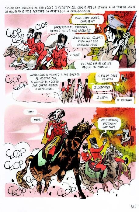 Calvino, Il Barone Rampante, Fumetto di Sara Colaone