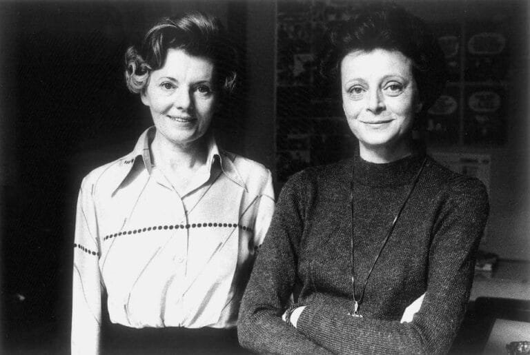 Le madri di Diabolik Angela e Luciana Giussani negli anni Settanta