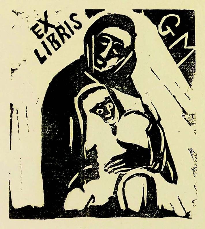 Erna Friedlander, Ex Libris per Gianni Mantero