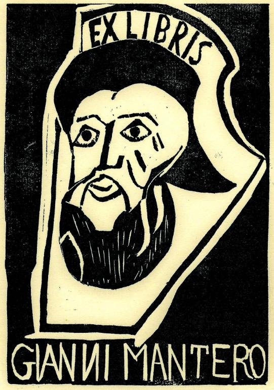 Erna Friedlander, Ex Libris per Gianni Mantero