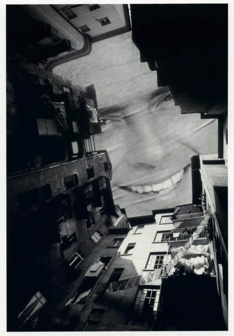 Eleonora Olivetti, Fotografia da Immagini per una campagna elettorale, Brescia, 1995