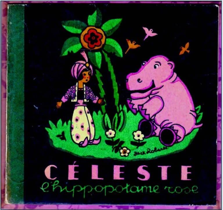 Copertina di Jack Roberts, Céleste l’hippopotame rose, 1926