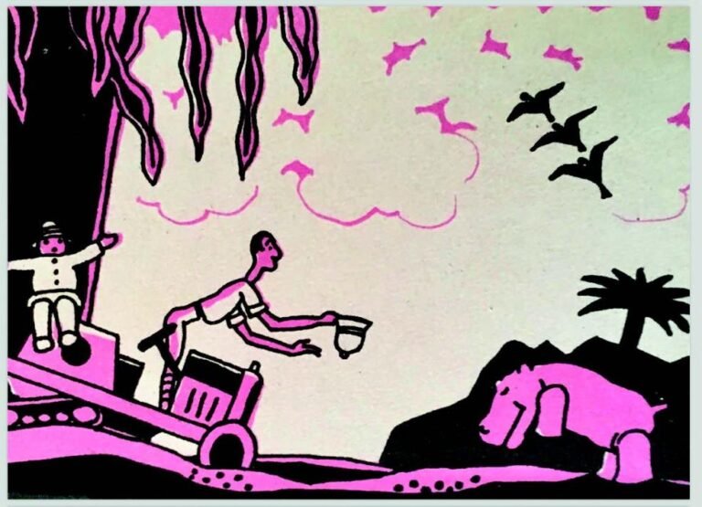 Jack Roberts, Céleste l’hippopotame rose, 1926