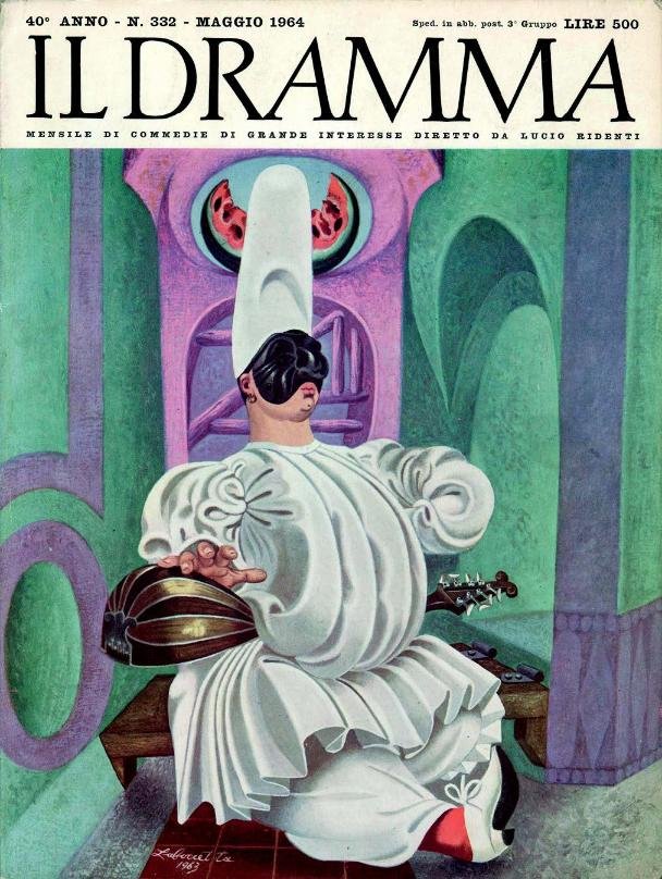 Mario Laboccetta, Copertina de Il Dramma, maggio 1964